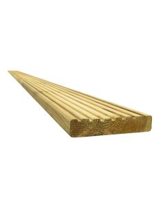 Snowdon Timber Treated Reject Decking Board (T) 27mm (W) 144mm (L) 3.6m